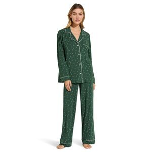 Eberjey Green Pajama Set